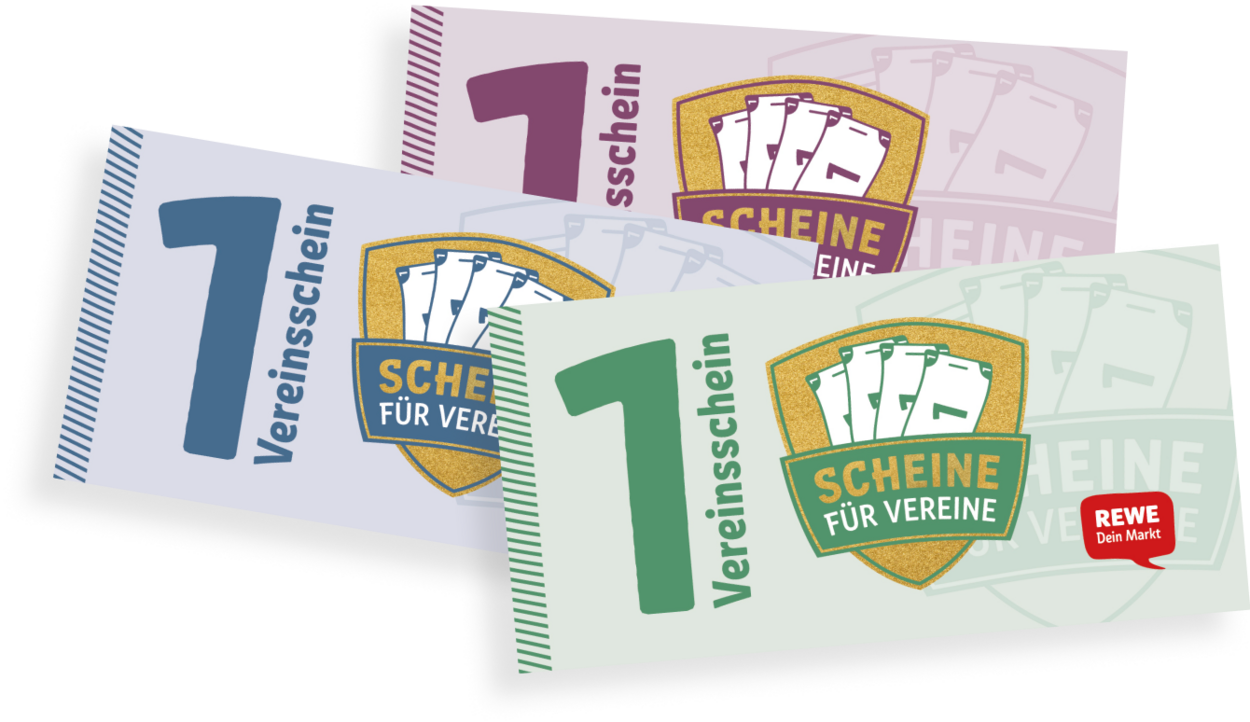 REWE - Scheine für Vereine ist  zurück - Wir sind WIEDER dabei!